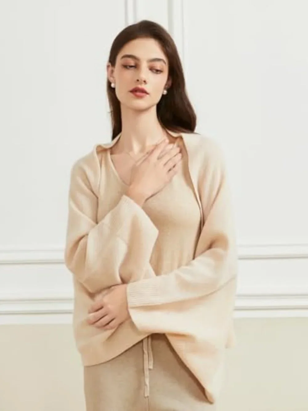 30% Wool 70% Nylon Pashmina Shawl Wrap Cape